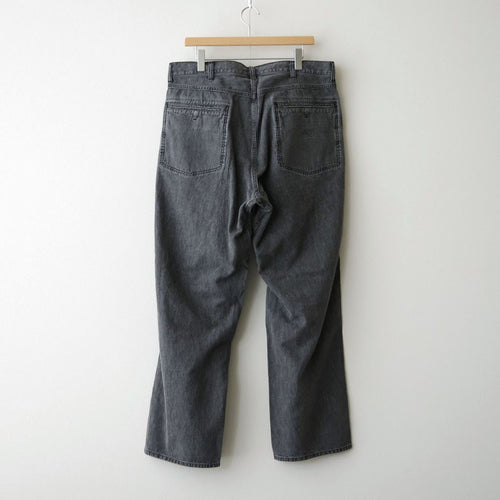 Linen Cotton Denim Field Pants #Gray [N26FC029]