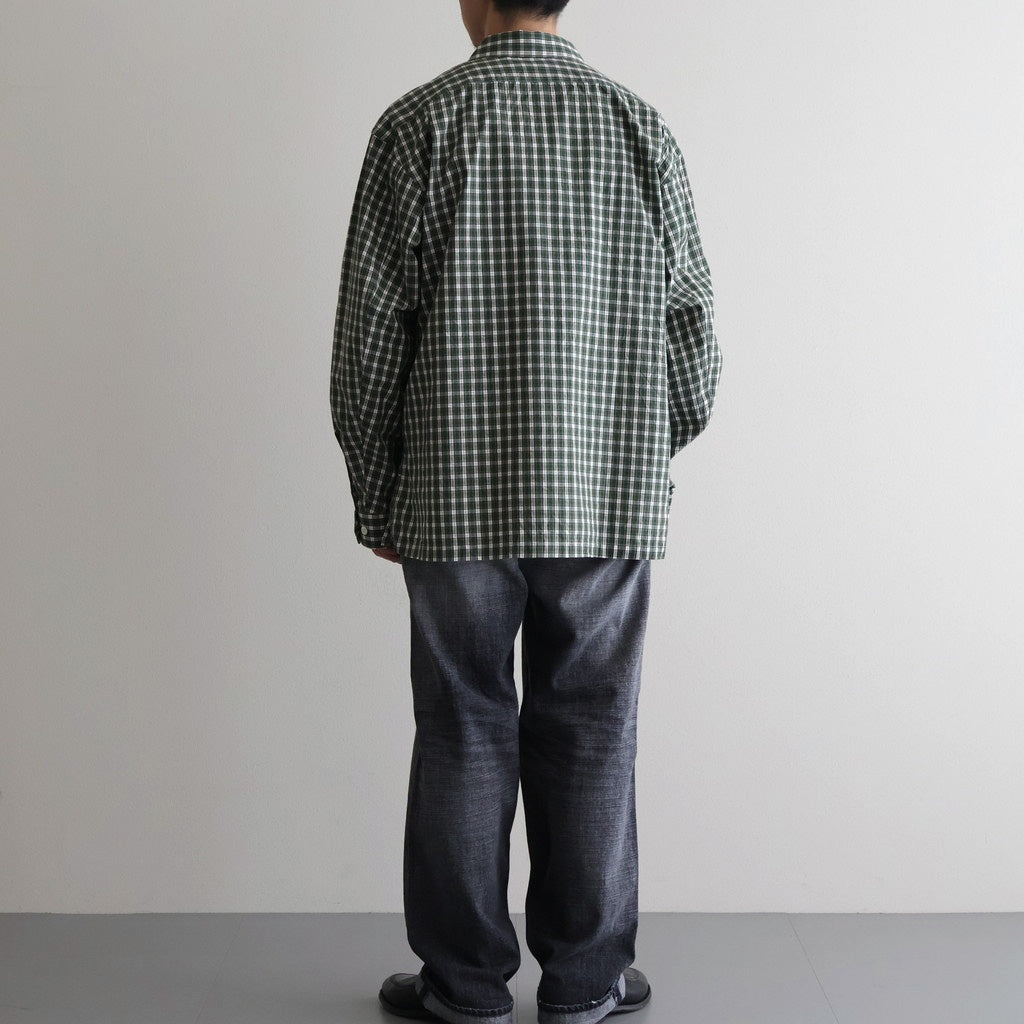 C/L PLAID LS SHIRTS #FOREST [PMAV-LS01]