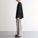 NORMANDY LINEN BASQUE SHIRT #BLACK [BN-25SM-065]