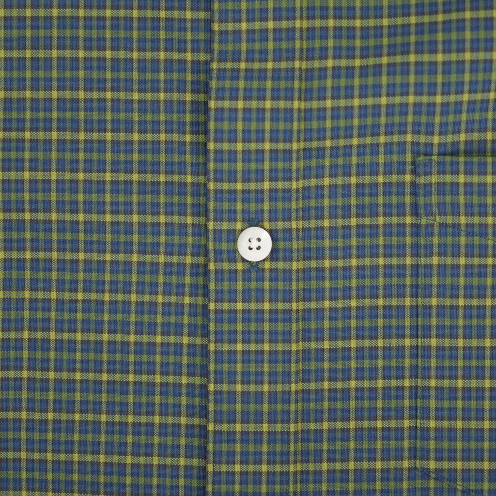 SQUARE SHIRT #GREEN CHECK [A26C11SH02C]