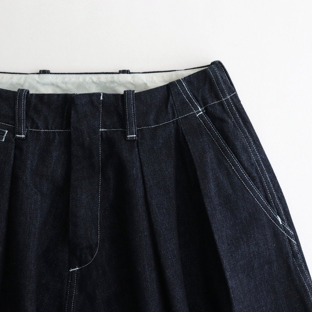 Denim Skirt #Indigo [S25FE070]
