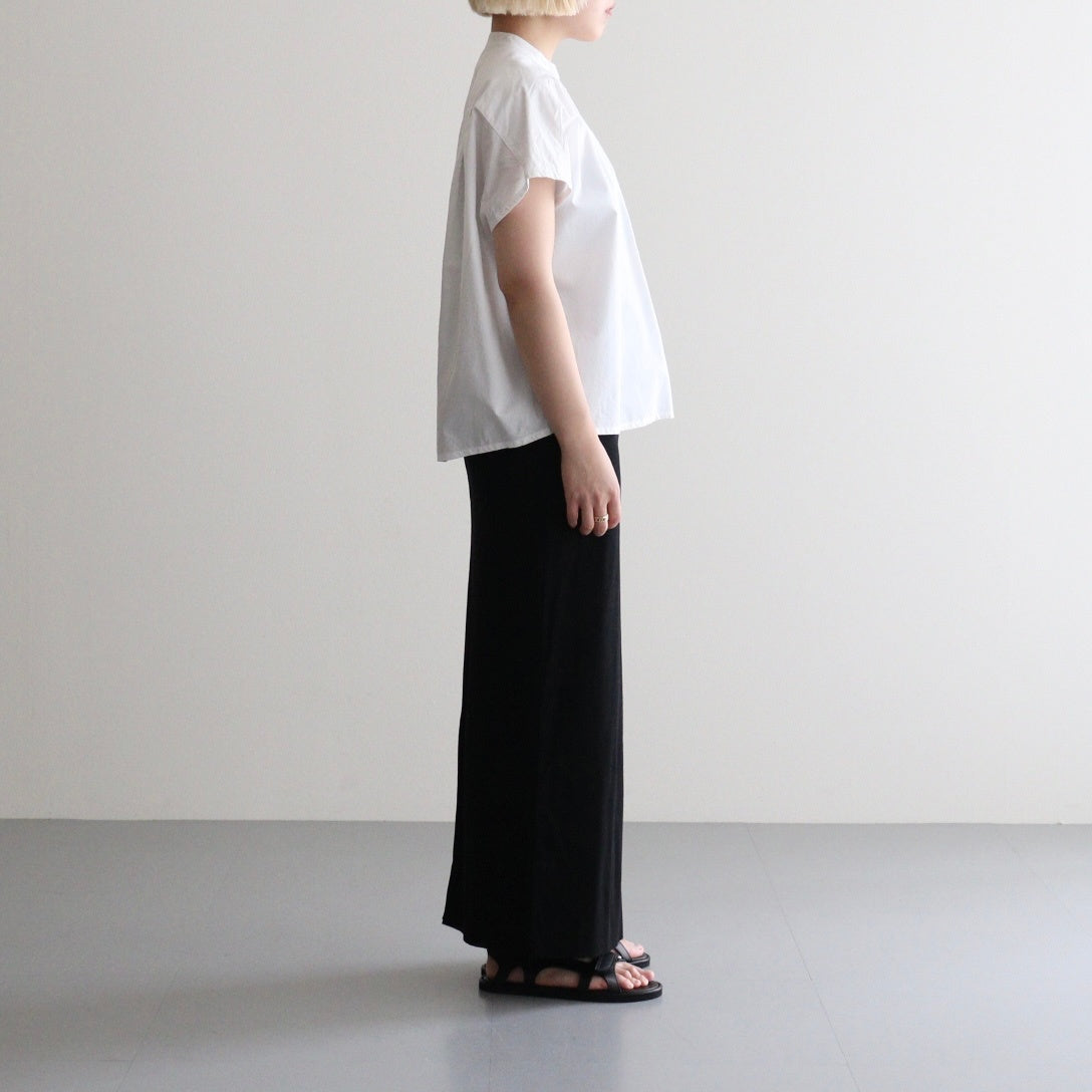 COTTON CUPRA HALF ZIP SH #030 WHITE [16861 50084]