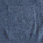 Co/Li Garter Stitch Cardigan #BLUE [NEP-SS2534M]