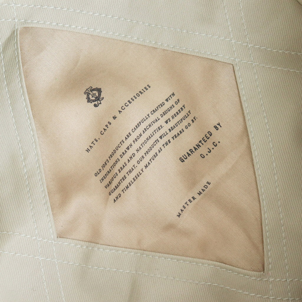 HEMP DUCK PEAKED CAP #BONE [251OJ-HT02]