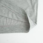 Washable Japanese Merino L/S Tee #GREY [SM61MC002]