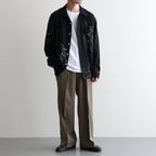 DOUBLE-PLEATED BUGS TROUSER #MOREL [261OJ-PT29]