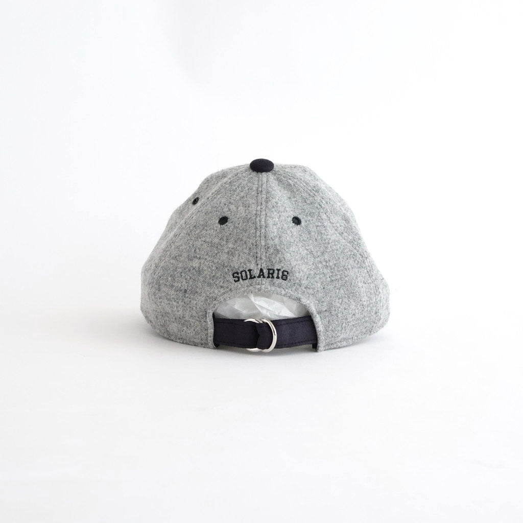 BRITISH TWEED WOOL CAP - FANBOY #LIGHT GRAY [Y01019]