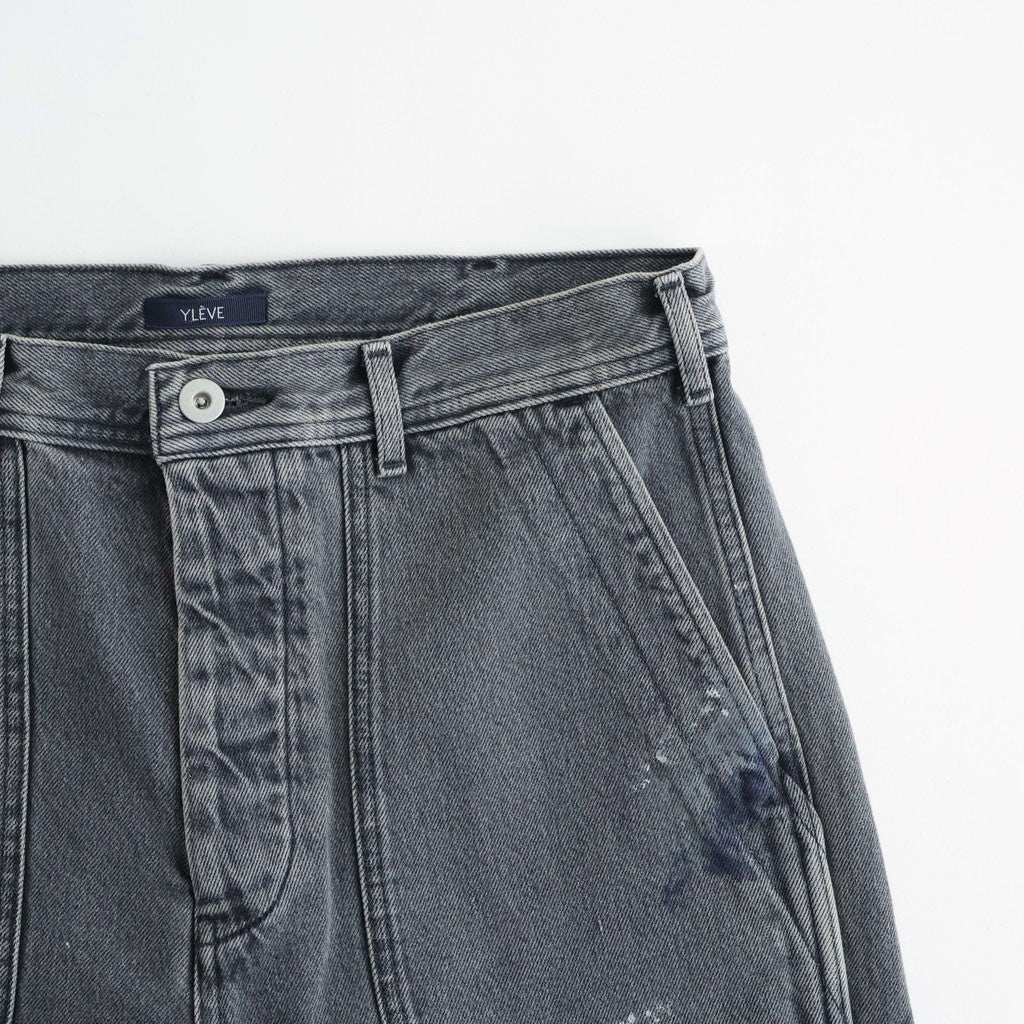 HAND PAINT DENIM M45 PT #010 BLACK [16861 40027]