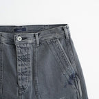 HAND PAINT DENIM M45 PT #010 BLACK [16861 40027]