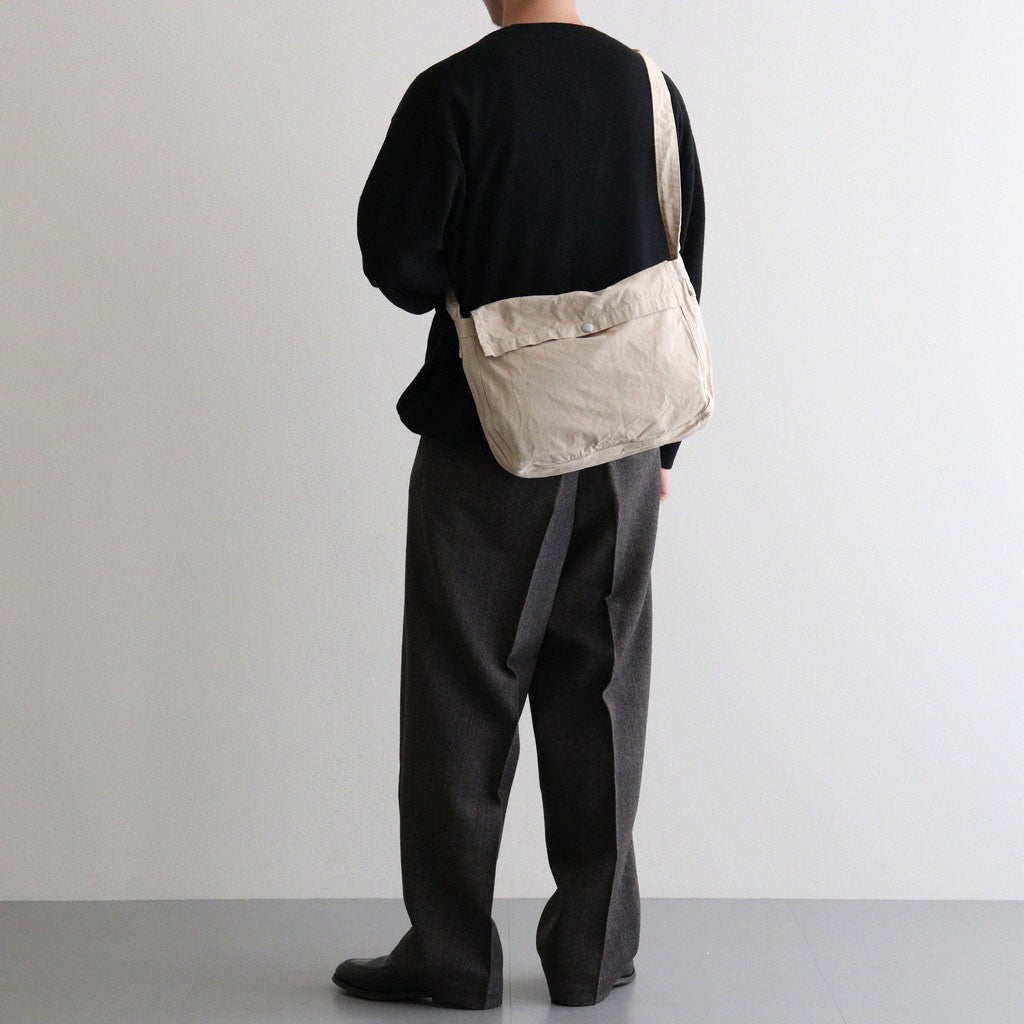 NEWSPARER BAG (SMALL) #CREAM [PMAV-AC07]