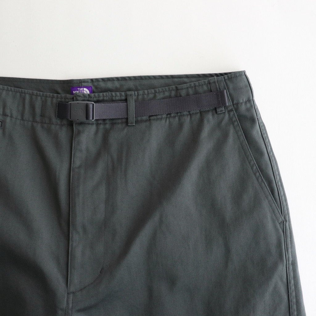 Chino Wide Straight Field Pants #Asphalt Gray [N25SC093]