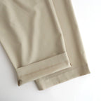DOUBLE PLEATED EASY TROUSERS #BEIGE [A26A15PT02C]