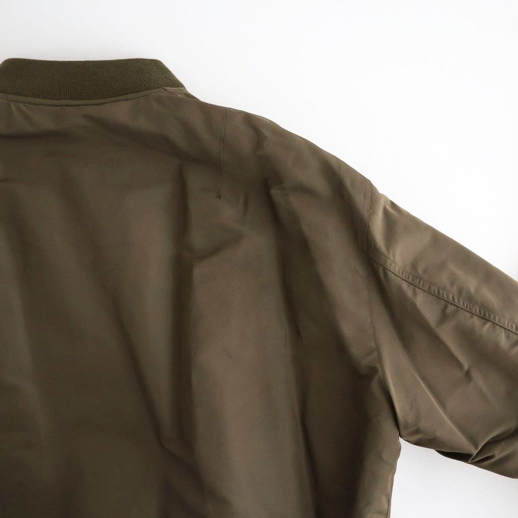 Poly-Silk Twill Modified MA1 #Khaki [BHS26F026]