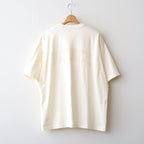 NOT-PRINCE 88/12 Print Tee WIDE #Ivory×Fade/Bage-PT [bROOTS25S36S26B]