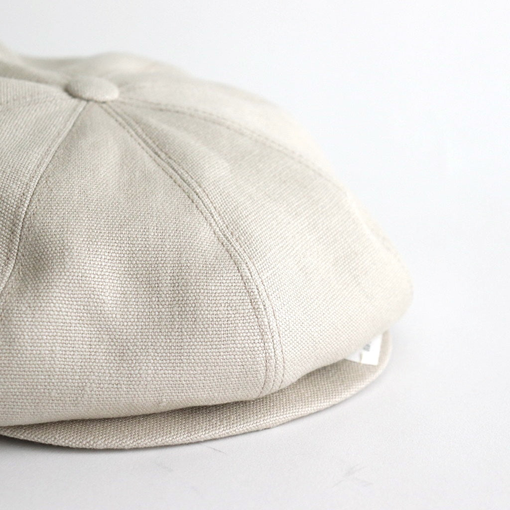 HEMP DUCK PEAKED CAP #BONE [251OJ-HT02]