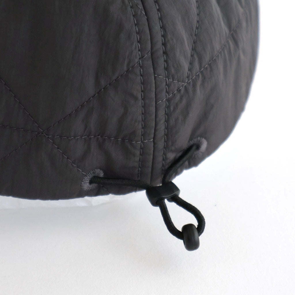 Quilting Field Cap #Asphalt Gray [N25FP089]