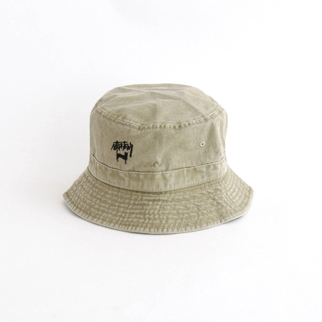 DN CAT BUCKET HAT #KHAKI [DNS26A01]