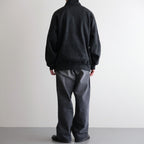 Pe/Silk Fleece Track Jacket #HeatherBlack [BHS24F029F25]