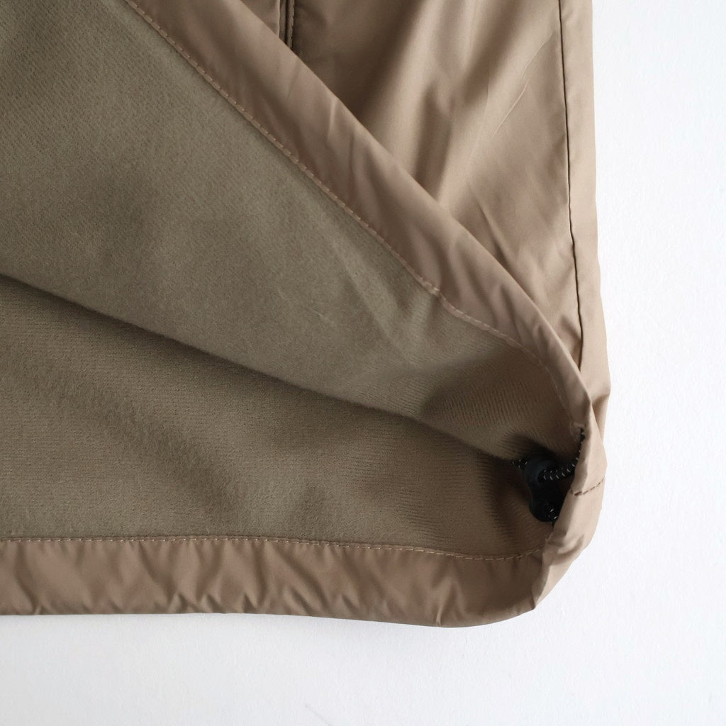 TRACK JACKET POLYESTER #BEIGE [DNA25B03-A]