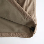 TRACK JACKET POLYESTER #BEIGE [DNA25B03-A]