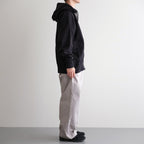 11oz Zip Up Hoodie #Black [N25FH046]