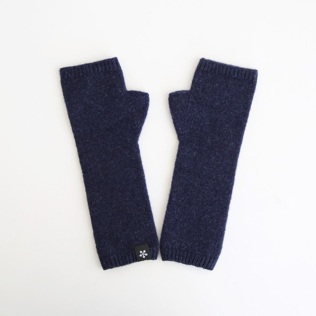Rambling Wool Gloves #Oxford Blue [6053-2702]
