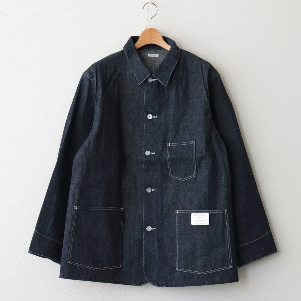 DENIM CHORE JACKET #INDIGO RIGID [PM-OTE30]