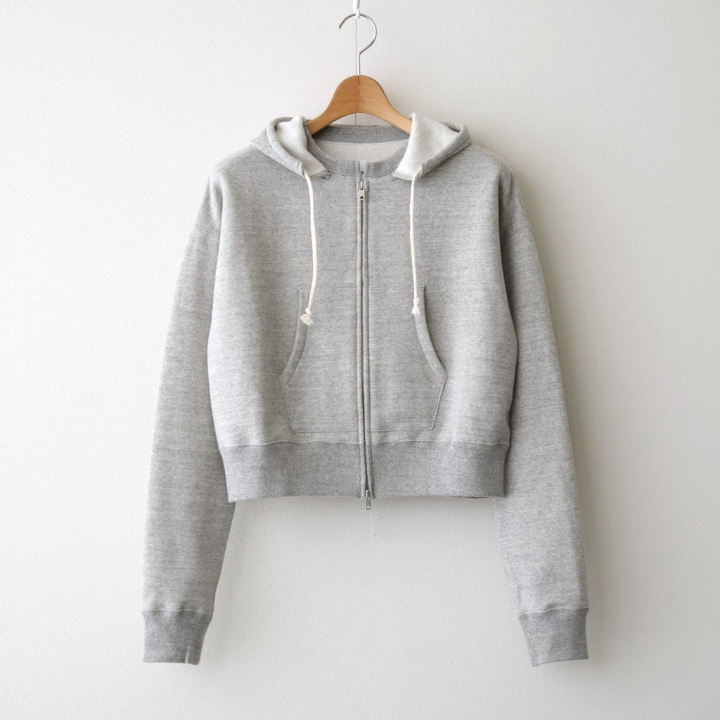 AFTER HOODIE ZIP UP SWEAT #TOP GRAY [26W-BIS-CS51]