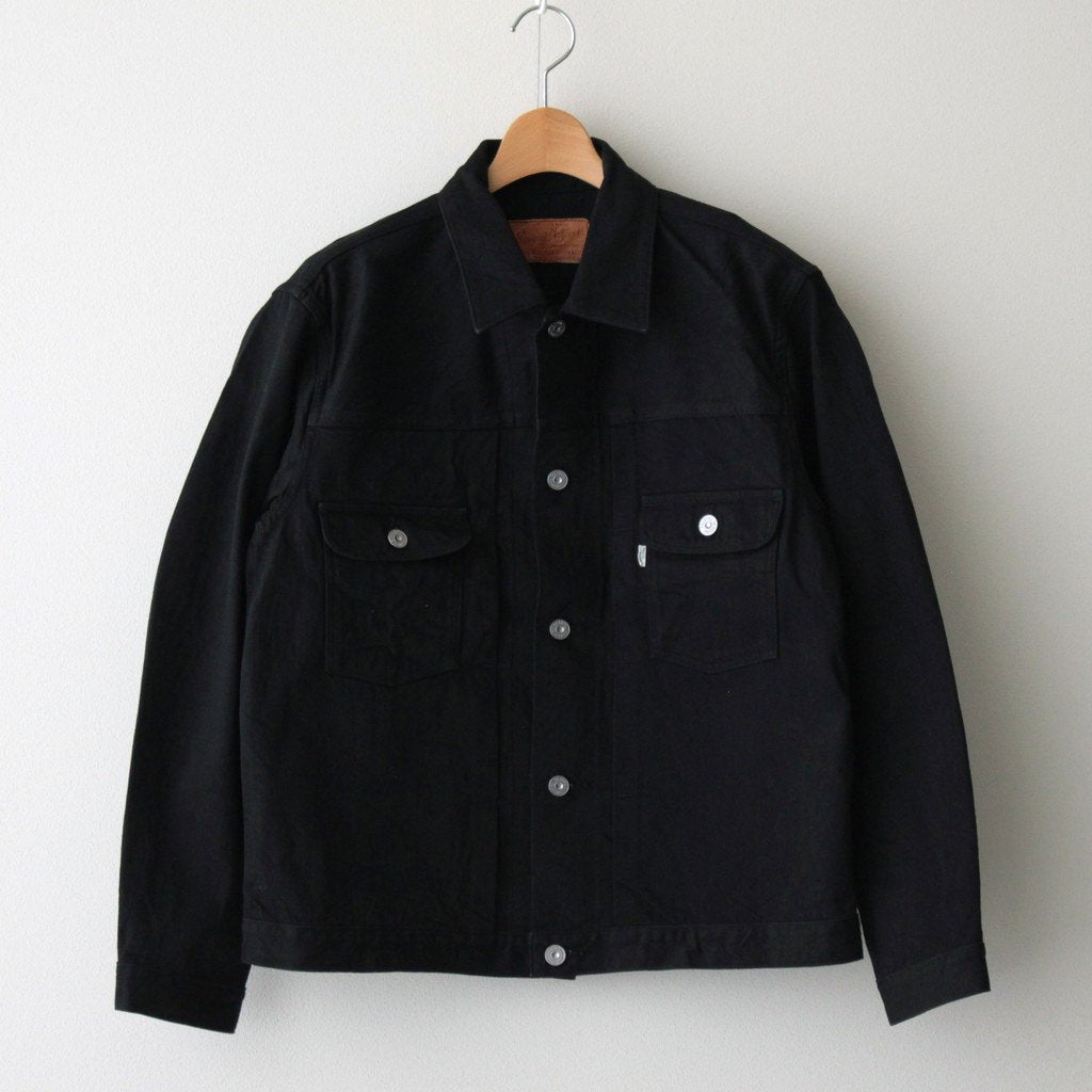CLASSIC JEAN JACKET #BLACK [PM-300]