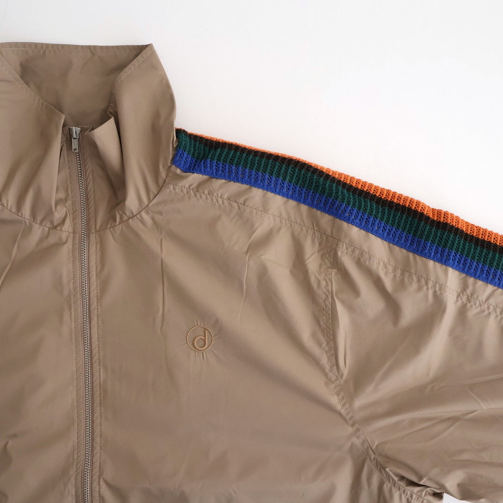 TRACK JACKET POLYESTER #BEIGE [DNA25B03-A]