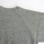 BLENDED KEMPI CREW-NECK SWEATER #PEWTER [252OJ-KN01]