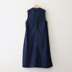 Indigo Field Jumper Dress #Indigo [N25SF024]