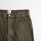 PURE STRAIGHT KHAKI DENIM #KHAKI [26W-BIS-PT05K]
