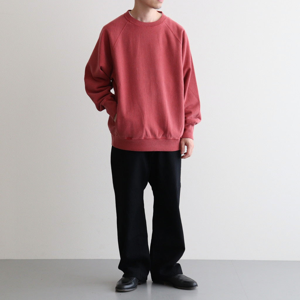 FADE COLOR JUMBERCA URAKE CREW NECK #FADE RED [BN-25FM-033]