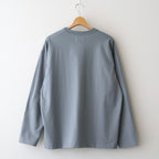 COMFORT FIT L/S Tee #DOLPHIN GREY [A25C05CS03C]