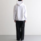 Soft&Hard Sweat Hoodie P/O #HeatherWhite [bROOTS24F22F25]