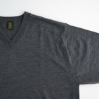 BABY WOOL V NECK #GRAY [BN-26FM-041]