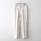 FRONT TUCK ARMY TROUSER #NATURAL [252OJ-PT07]