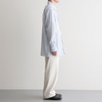 ITALIAN OPEN COLLAR SHIRT #ICE [A26A23SH03C]