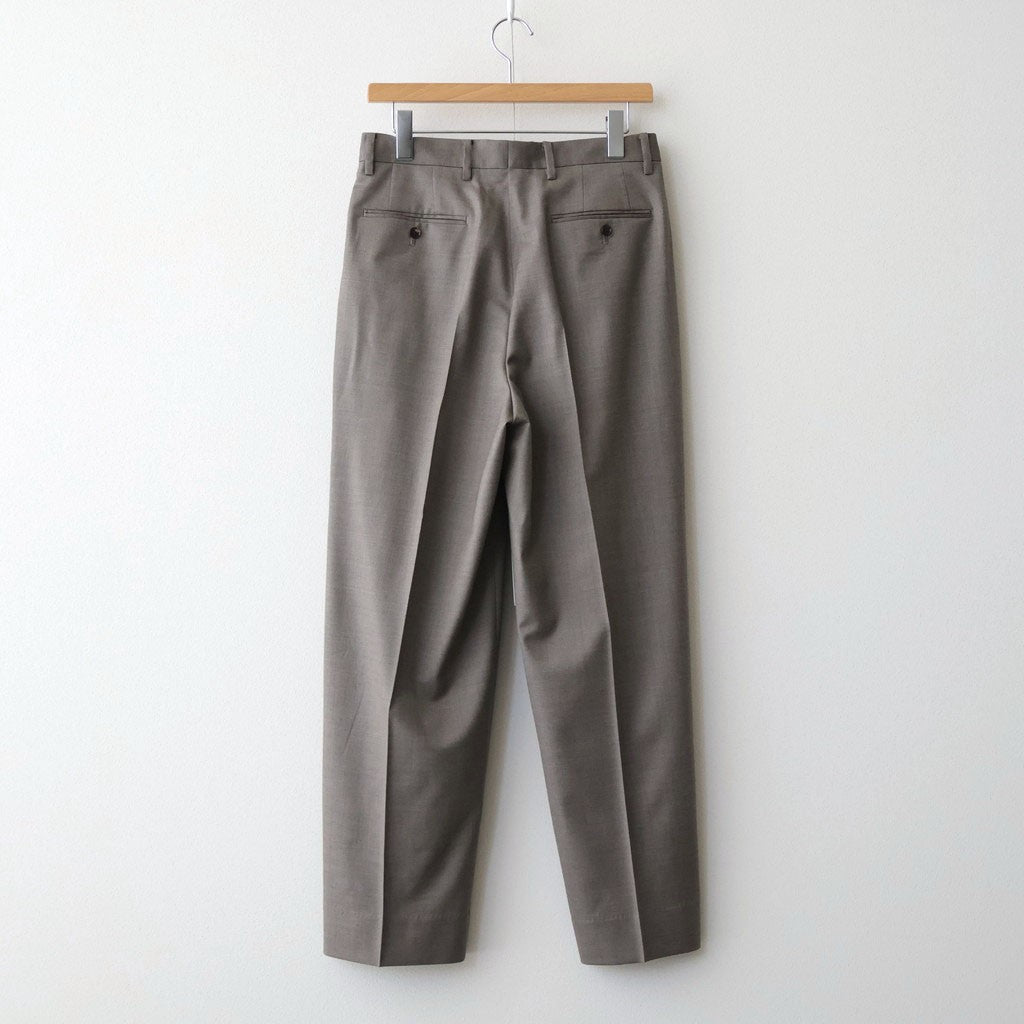 SUPER120'S CHAMBRAY WOOL 3TACK TR #050 MOCA [16861 40031]