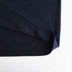 SILK COTTON SKIPPER KNIT #NAVY [26S-BIS-KN66]