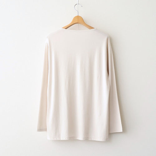 PIMA MOKLODI BASQUE TEE #STONE [26S-BIS-CS62]