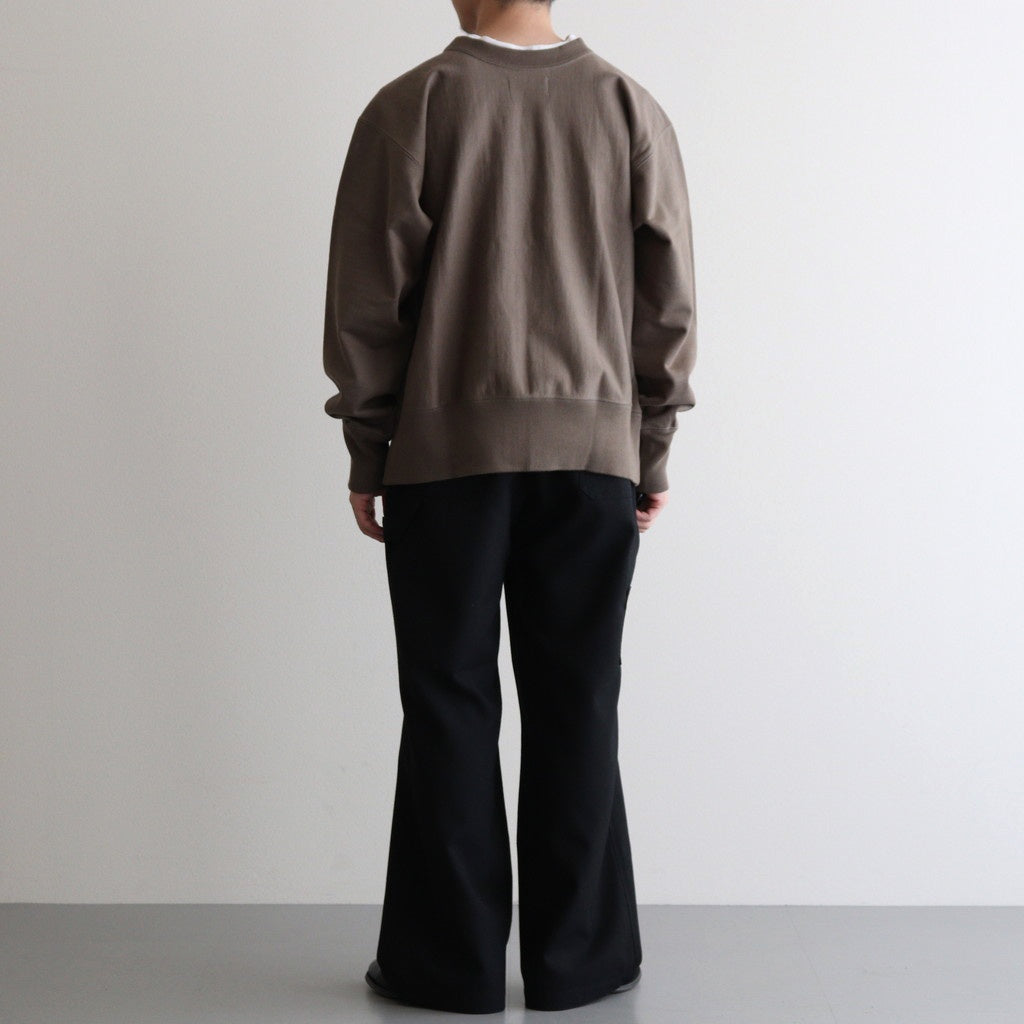 WIDE CARPENTER PANTS II #BLACK [A25C06PT03C]