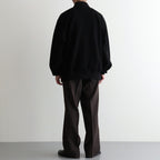 REGULAR FIT STRAIGHT TROUSERS #BROWN BIRD’S-EYE [M26C10PT03C]