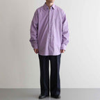 REGULAR STRAIGHT TROUSERS #NAVY STRIPE [M25C07PT02C]