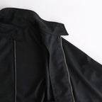 HOPSACK DRIZZLER JACKET #CHARCOAL [PMAT-OT01]