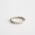 STEVE ARVISO Twisted Wire Ring #SILVER