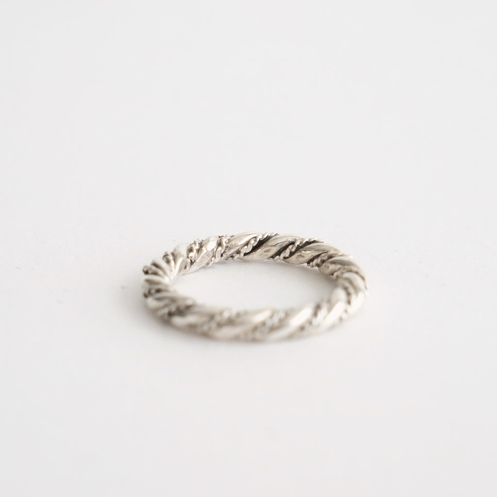 STEVE ARVISO Twisted Wire Ring #SILVER