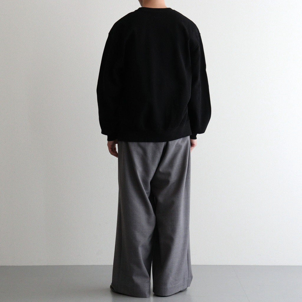 DOUBLE PLEATED BUGGY TROUSERS #GRAY [M26C06PT01C]
