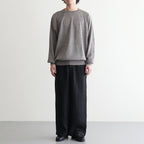 CHOMA CREW NECK #GREIGE [BN-26SM-058]